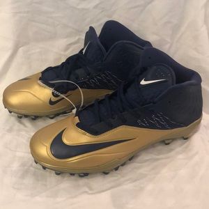 Nike Zoom Code Elite Mens Fball Cleats Navy/Gold
